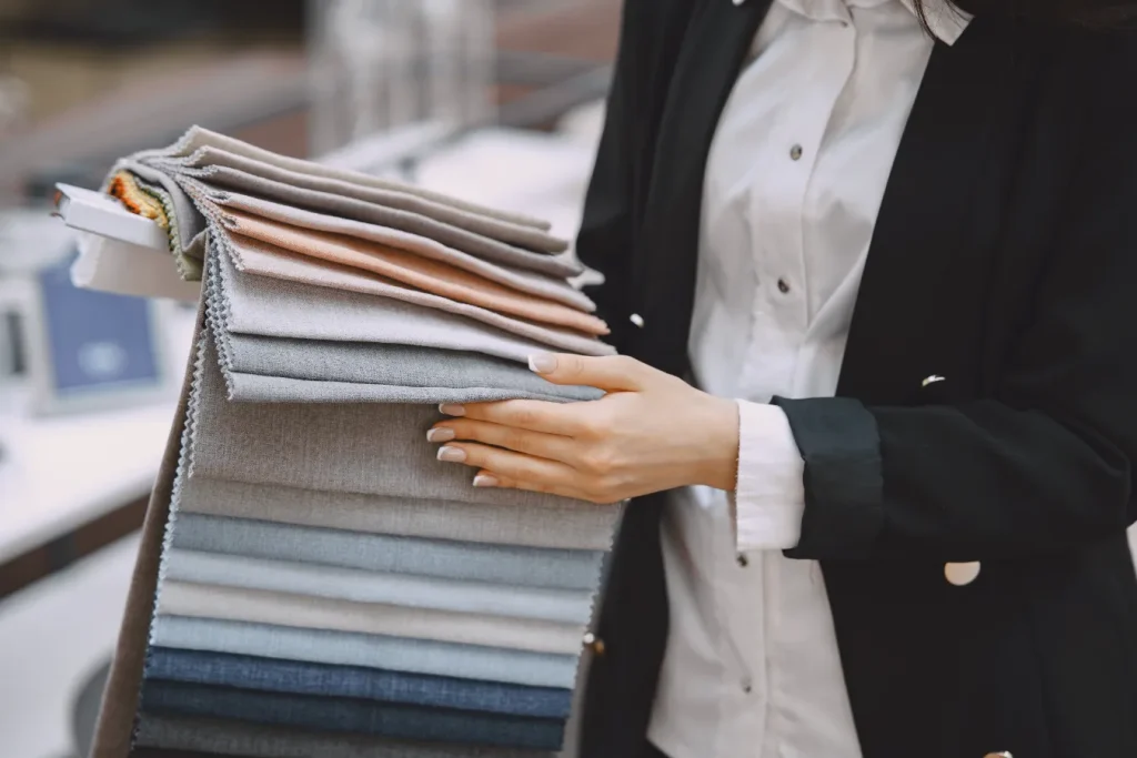 Open-weave tropical wool suiting fabric for hot and humid climates