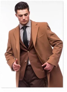 Class Bespoke tailored overcoat